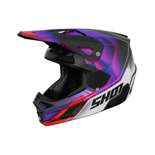 BMX-hjelm SHOT SPEED Olymp Purple Pearly