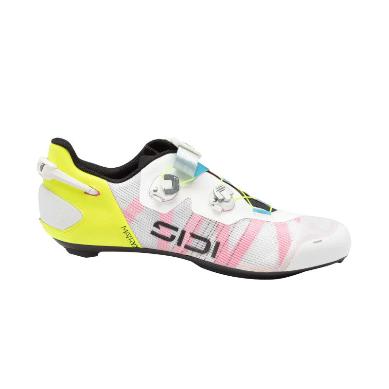 SIDI WIRE 3 landevejssko hvid/gul
