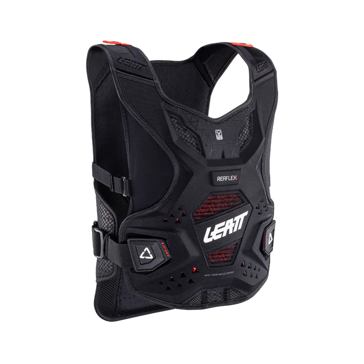 LEATT REAFLEX Beskyttende hagesmæk til kvinder Sort