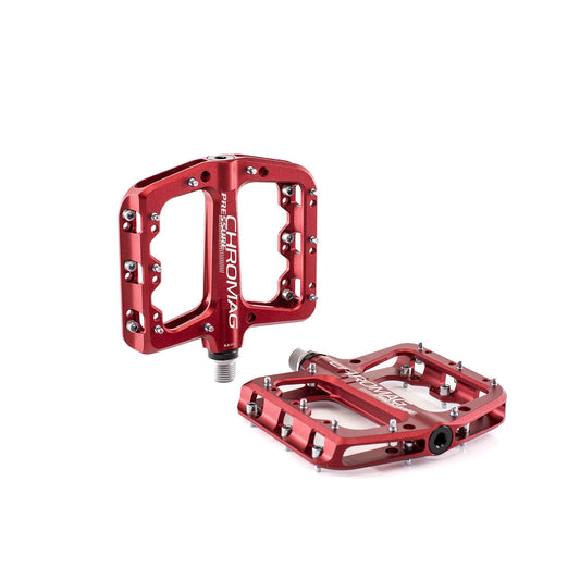CHROMAG PRESSURE fladpedaler Rød