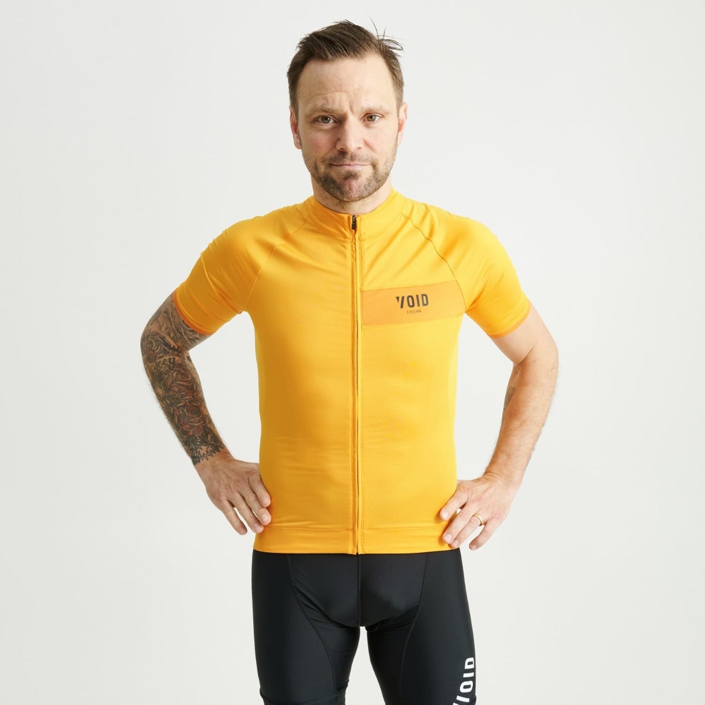 VOID CORE Kortærmet Jersey Gul