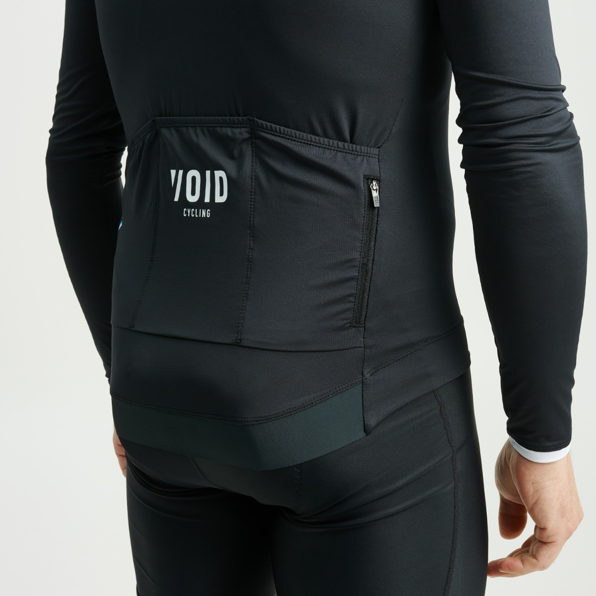 VOID CORE Langærmet Jersey Sort