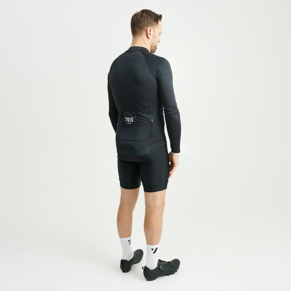 VOID CORE Langærmet Jersey Sort