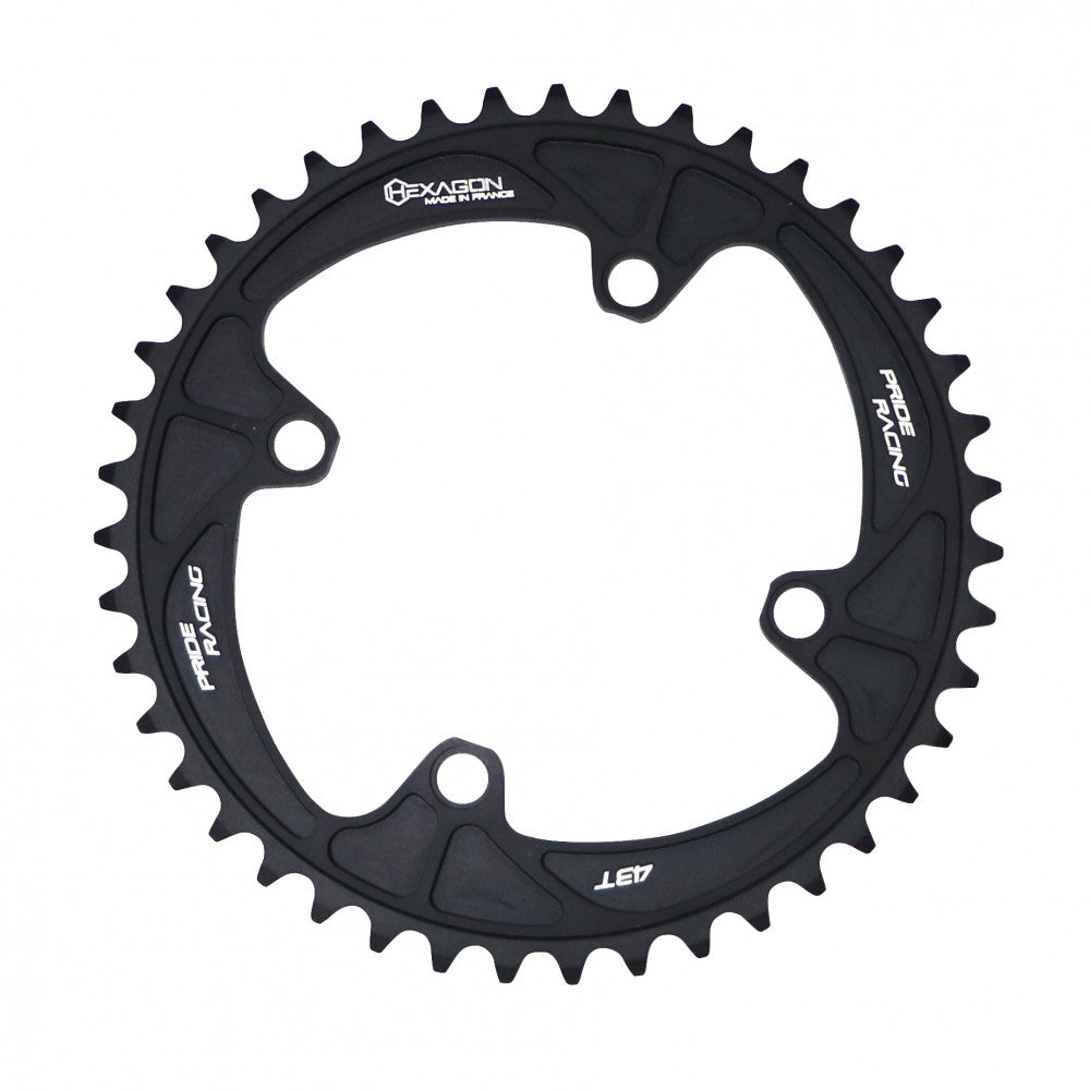 Krans PRIDE HEXAGON 4 Ikke-gevindbolt Sort