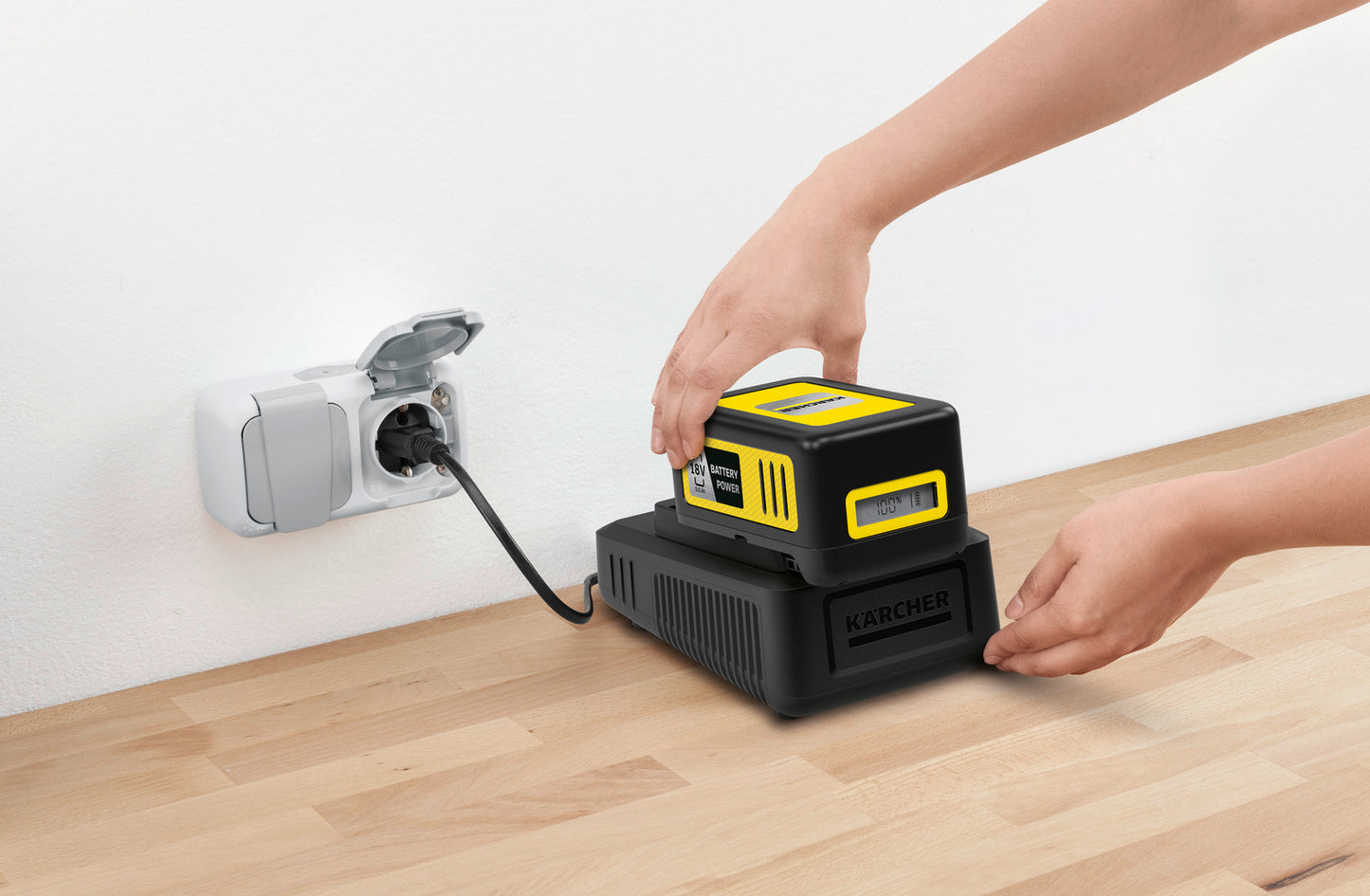 KÄRCHER Battery Power 18 V / 5 Ah batterisæt + hurtigoplader