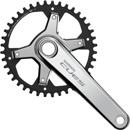 1x9/10/11V Kranksæt SHIMANO CUES U6030 - Polish Silver Edition
