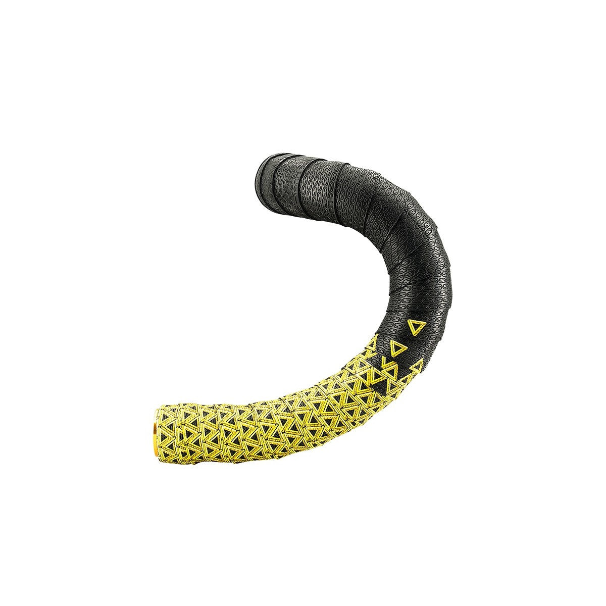 DEDA LOOP + END-PLUG bøjlebånd, sort/gul