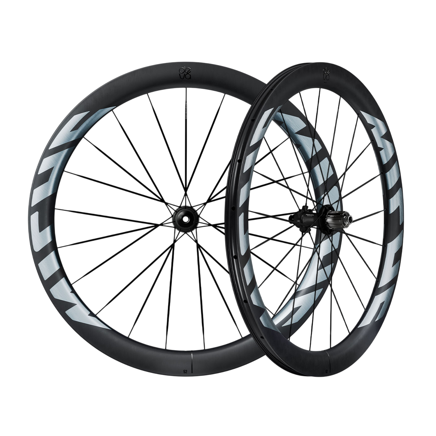 Par MICHE DEVA RD 52 Tubeless Ready-hjul (Center Lock) Sølv