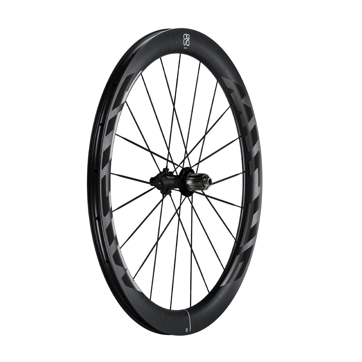 Pair of MICHE DEVA RD 52 Tubeless Ready Wheels (Center Lock) Black