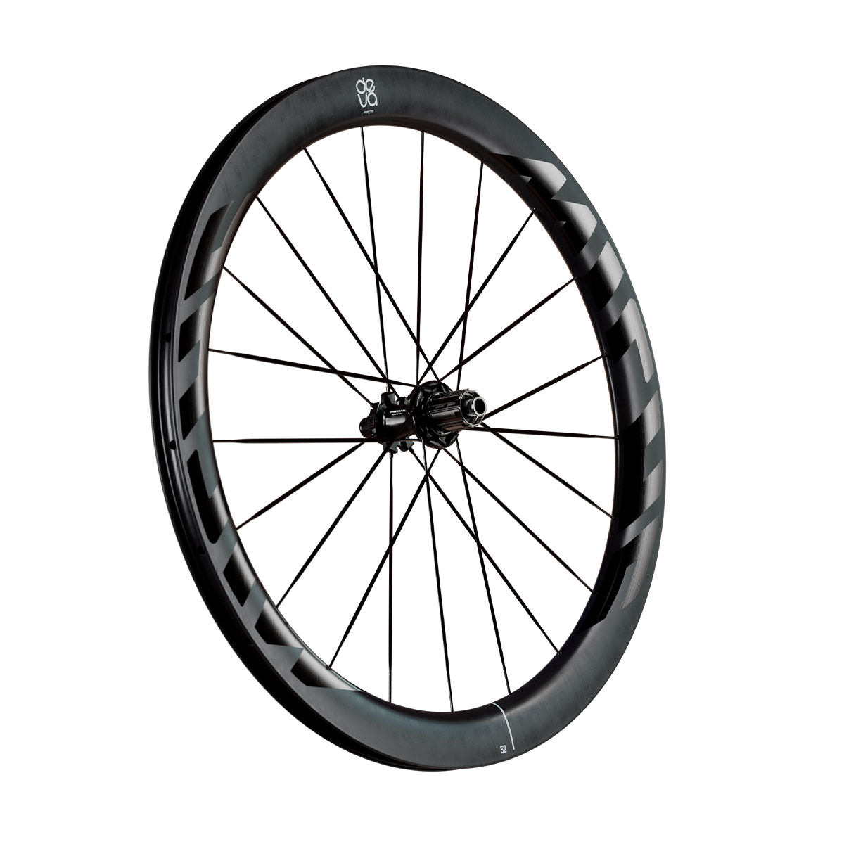 Pair of MICHE DEVA RD 52 Tubeless Ready Wheels (Center Lock) Black
