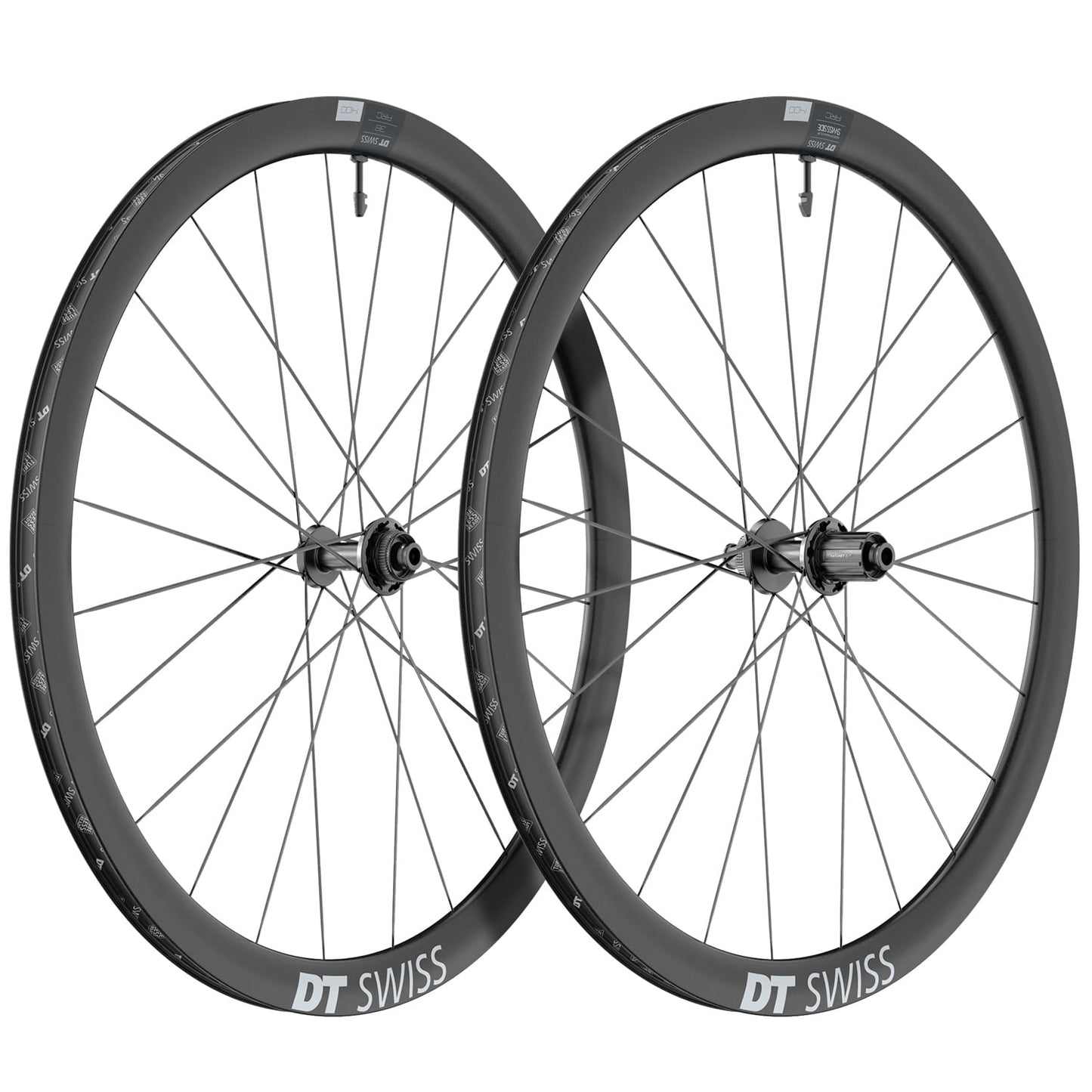Par DT SWISS ARC 1400 DICUT 38 DISC Tubeless Ready-hjul (Center Lock)
