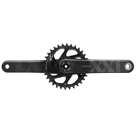 SRAM XX1 SL EAGLE DUB BOOST 12V Mono kranksæt Sort/Grå