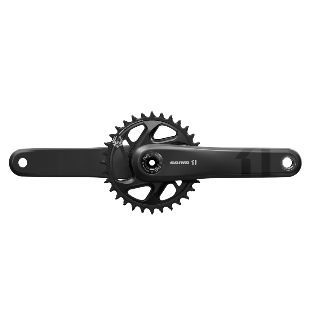 SRAM X1-CARBON EAGLE DUB BOOST 12V Mono kranksæt Sort