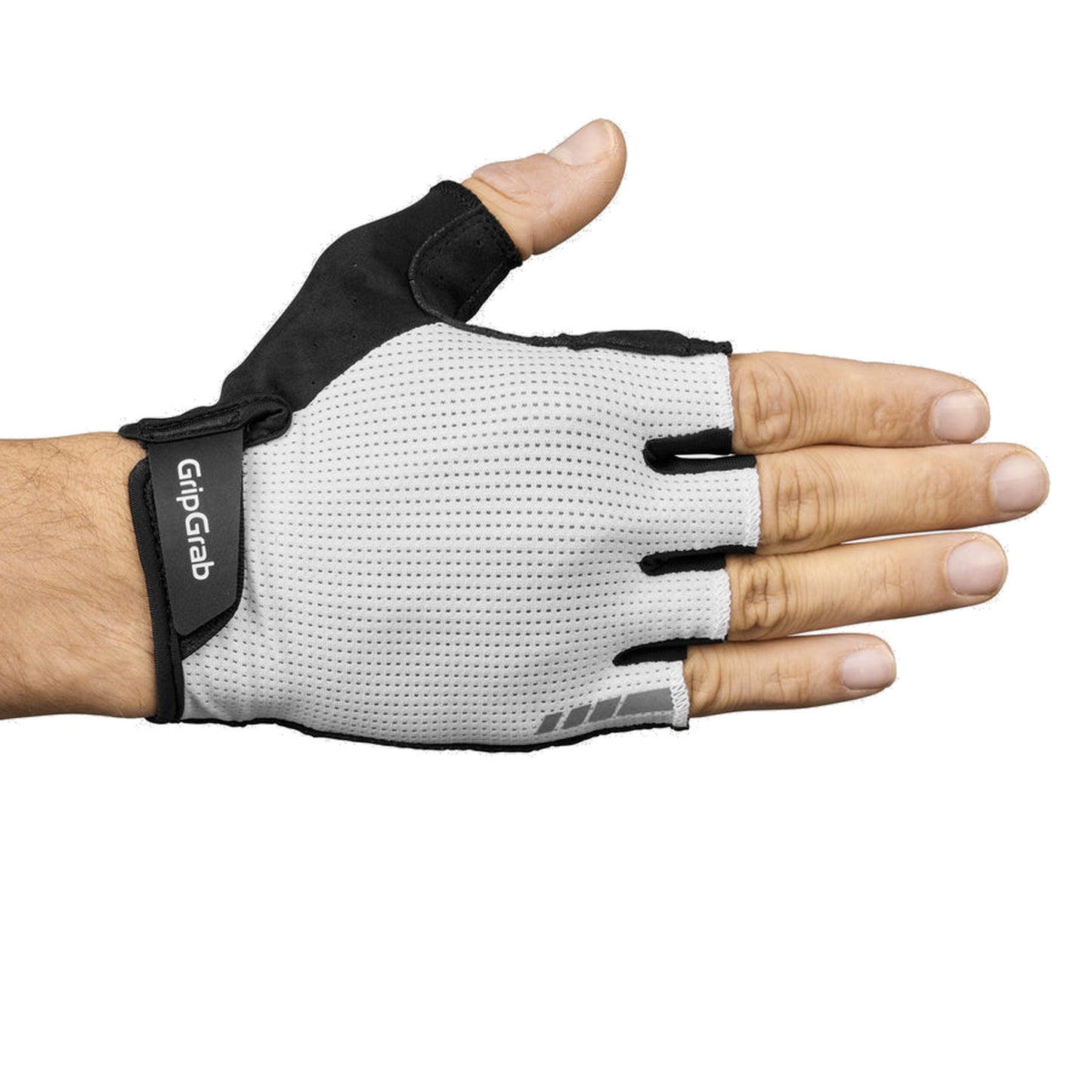 Korte handsker GRIPGRAB EXPLR RC MAX, hvid