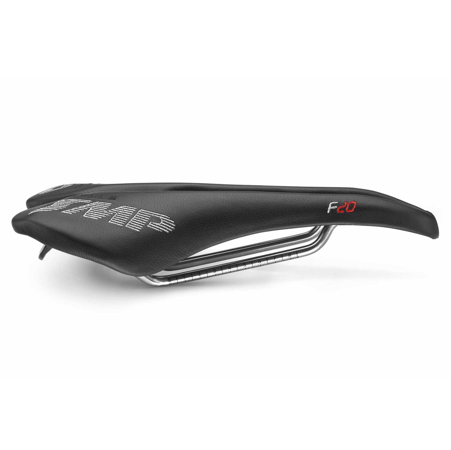 Sadel SMP F20 Skinner i rustfrit stål Sort