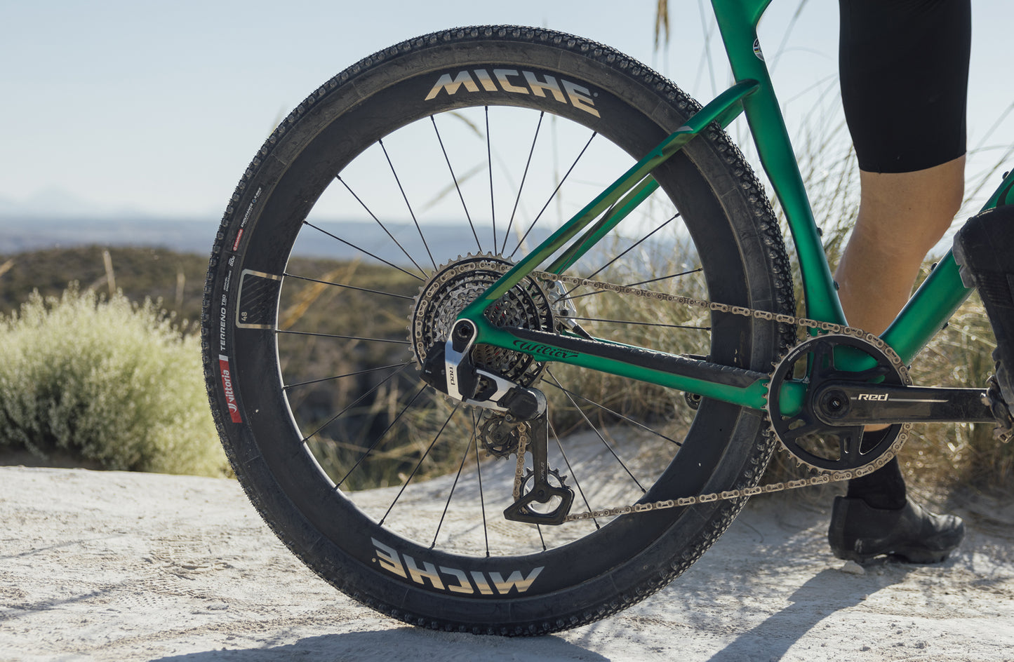 Par MICHE GRAFF AERO 48 Tubeless Ready-hjul (Center Lock)