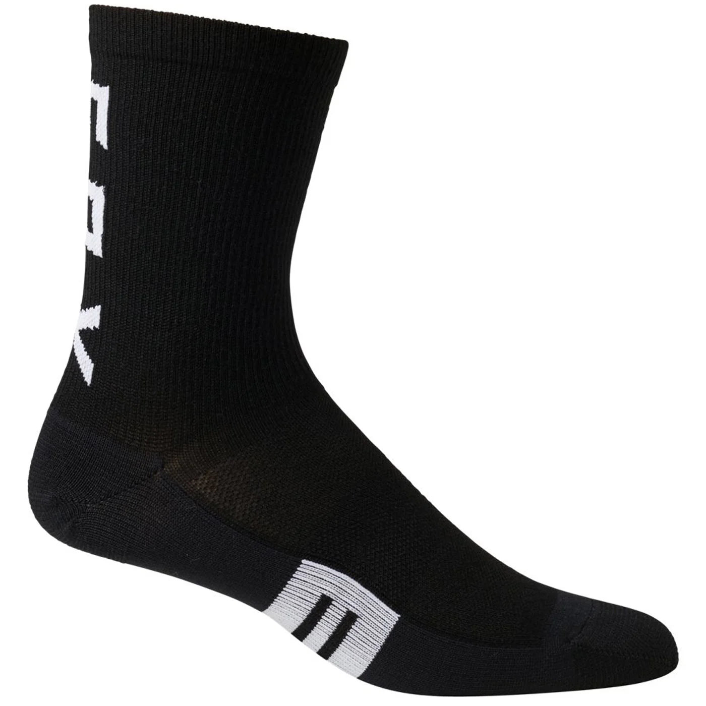 FOX 6" FLEXAIR MERINO strømper Sort