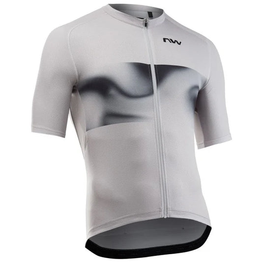 NORTHWAVE FORCE EVO Short Sleeve Jersey Grey