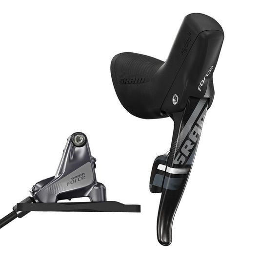 SRAM FORCE 22 11V Flat Mount Discless Straight Lever og bageste caliper