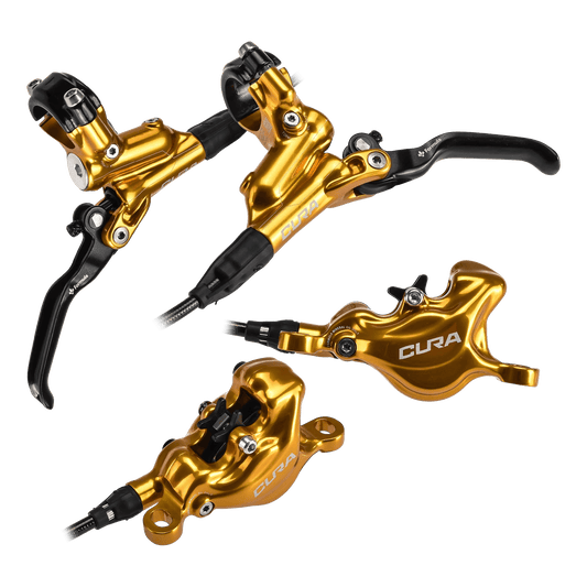 Et par Formula CURA Gold-bremser
