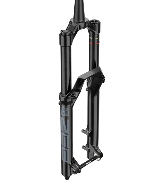 ROCKSHOX ZEB BASE RUSH RC 29" Debonair+ aksel 15x110 mm Boost konisk gaffel sort glans