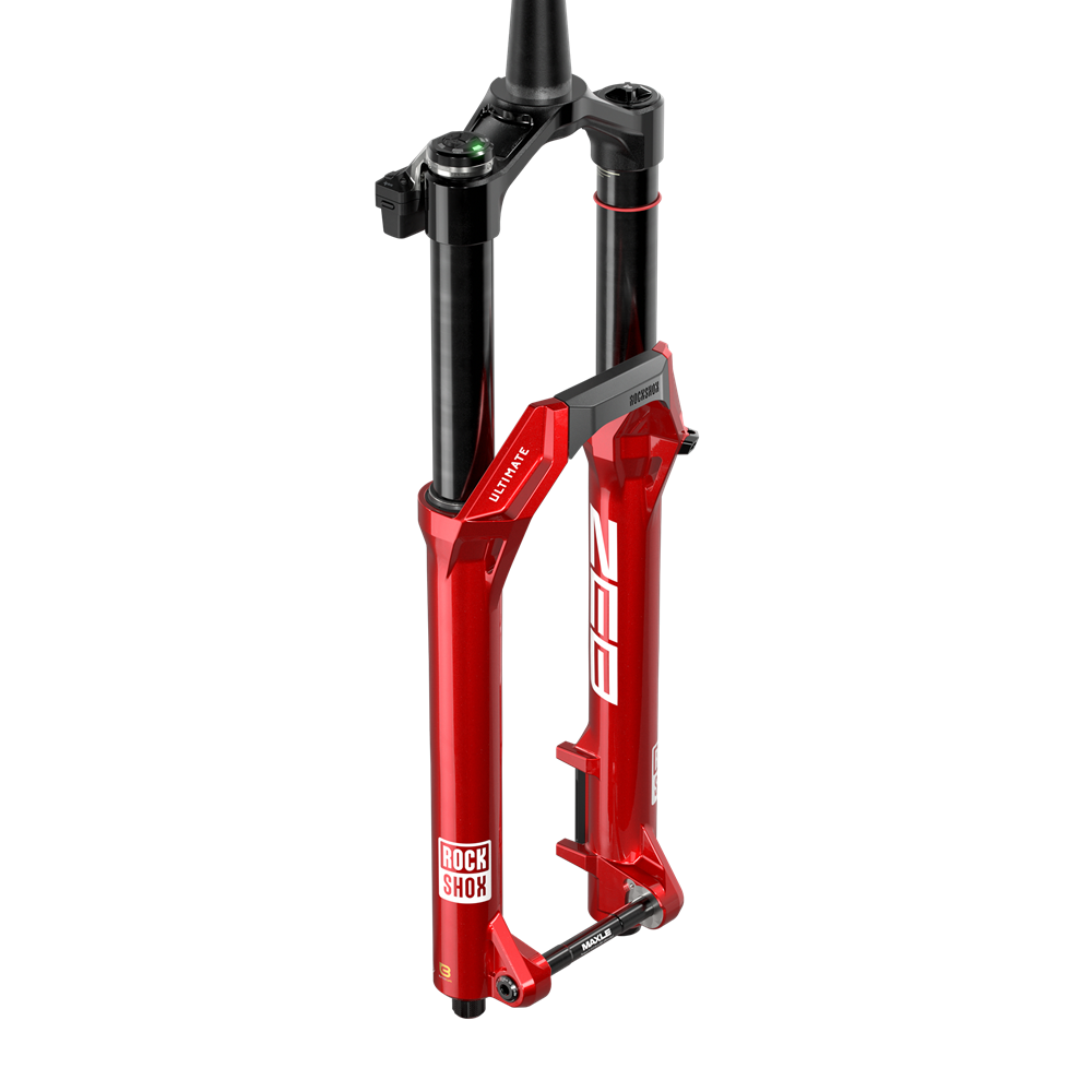 ROCKSHOX ZEB ULTIMATE CHARGER 3.2 RC2 FLIGHT ATTENDANT 29" gaffelaksel 15x110mm Boost Red