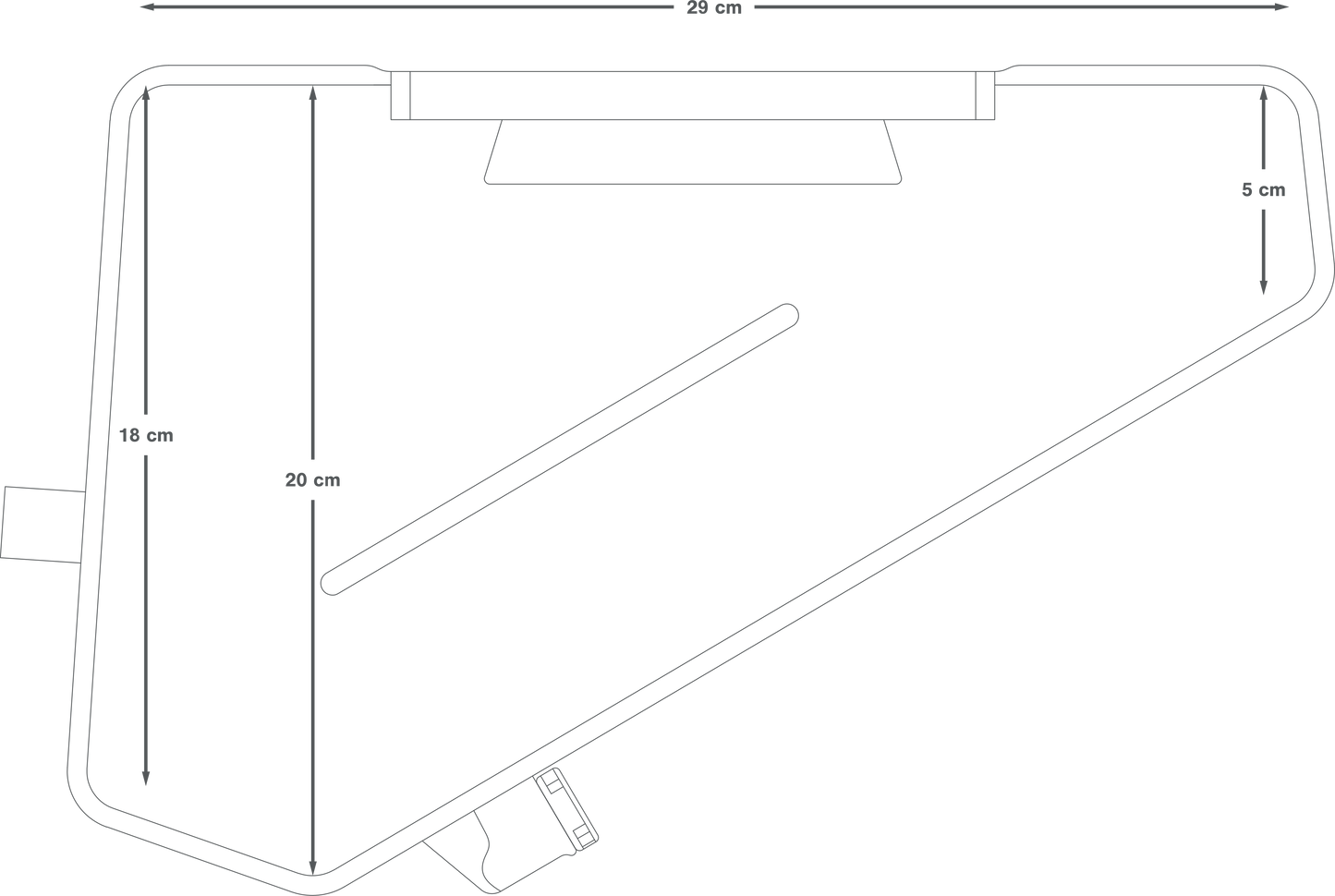 Frame Water Pouch APIDURA FRAME PACK HYDRATATION BLADDER 3 L