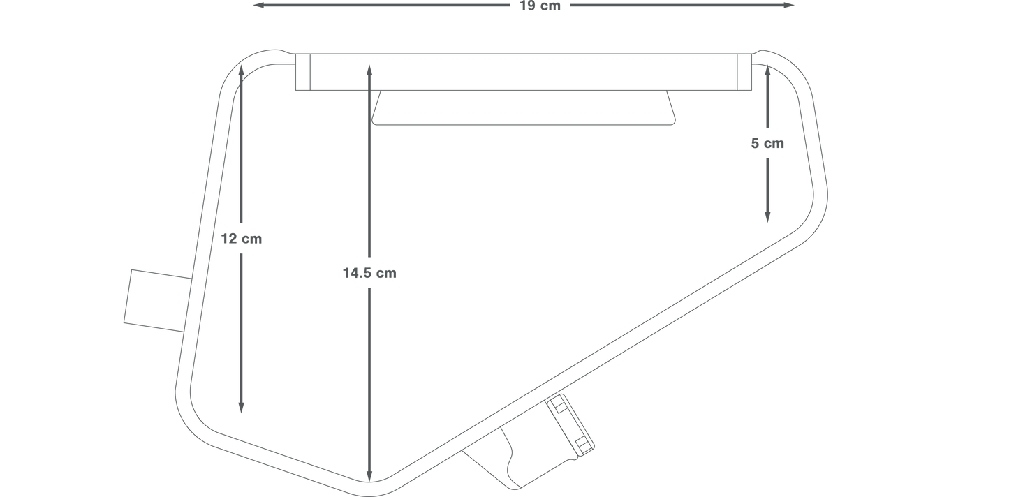 Frame Water Pouch APIDURA FRAME PACK HYDRATATION BLADDER 1.5 L