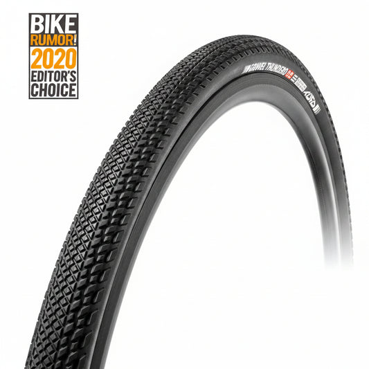 TUFO GRAVEL THUNDERO 700c Tubeless Ready-dæk, sort
