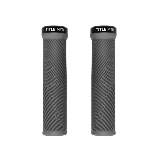 Grips Title MTB FORM Lock-On Grå - par set forfra