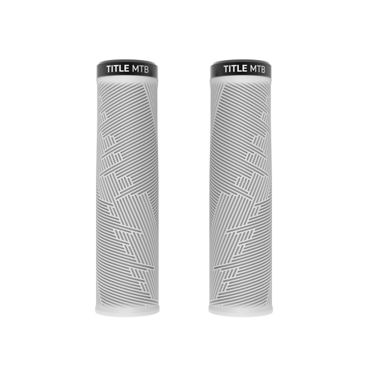 Grips Title MTB FORM Lock-On XL Hvid - par set forfra