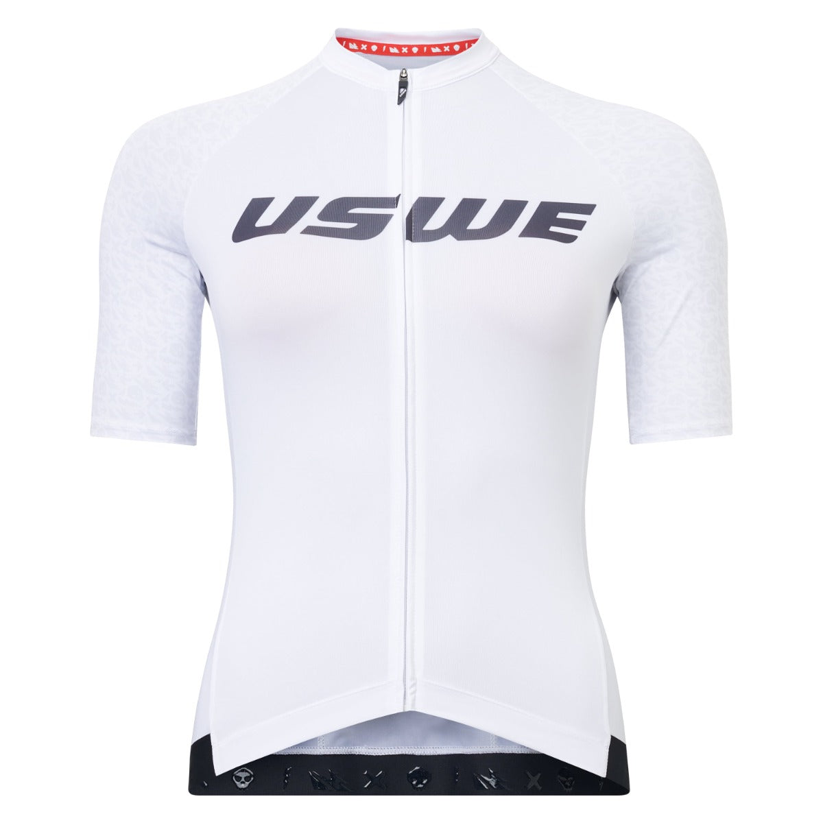 USWE GRUS GRAVEL kortærmet jersey til kvinder, hvid