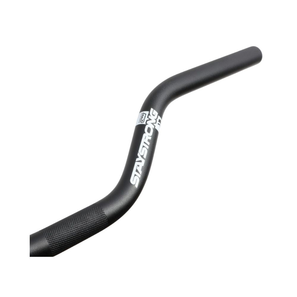BMX Handlebar STAYSTRONG Chevron Exp Alu Black Ø22.2mm