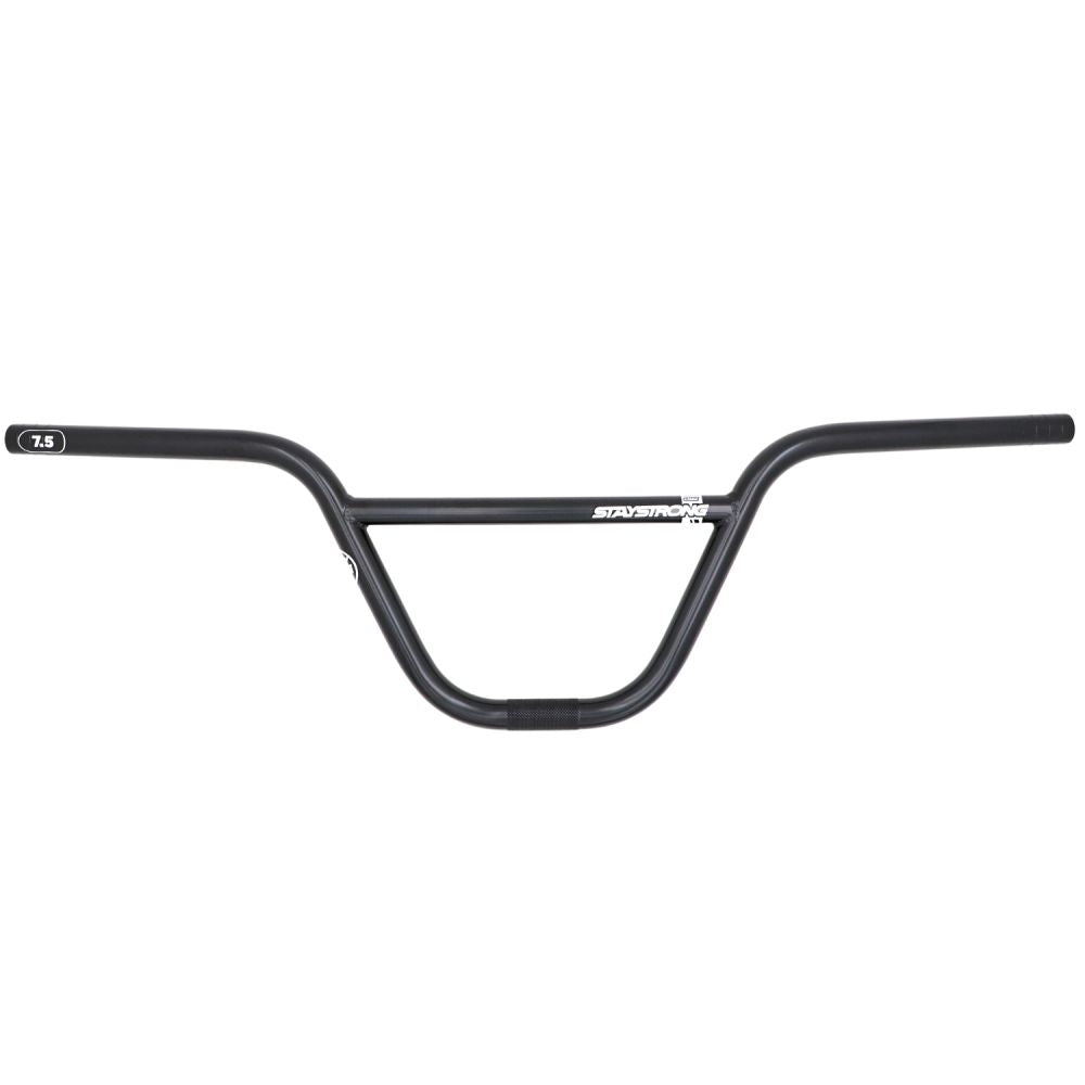 BMX-styr STAYSTRONG Chevron Race Sort Ø22.2mm