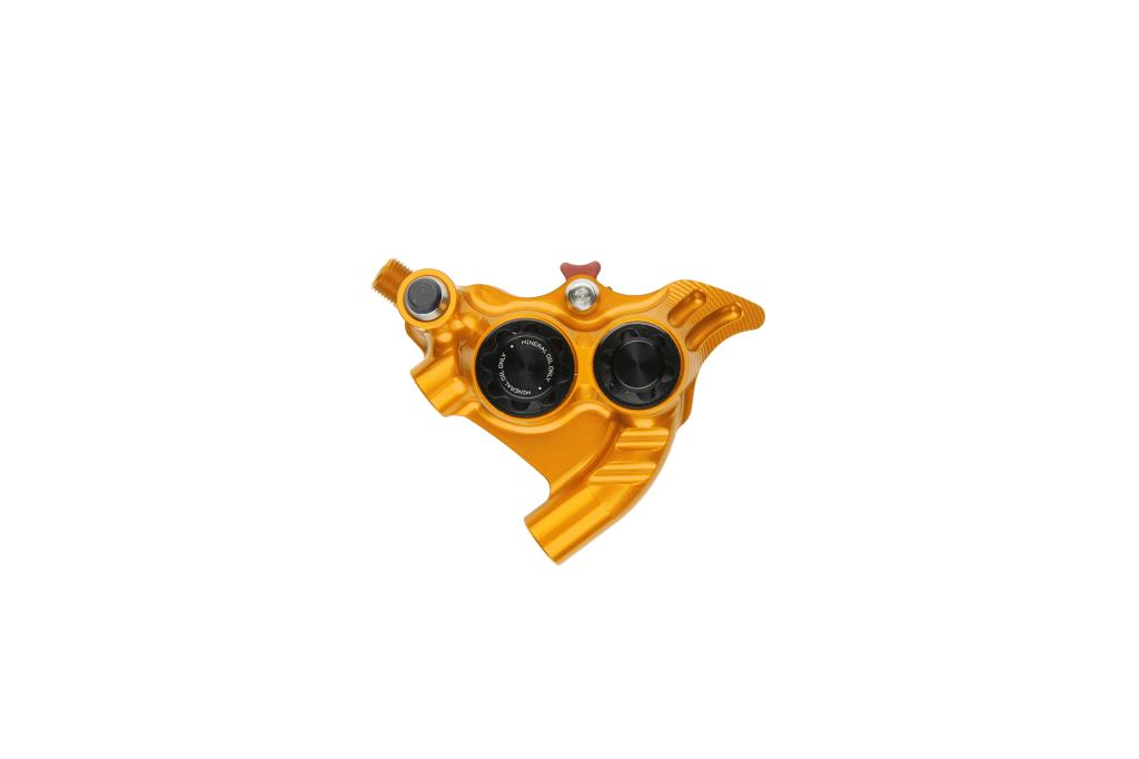 Bremsekaliber HOPE RX4+ SL FM 34mm (+20) 4 stempler Mineral Orange