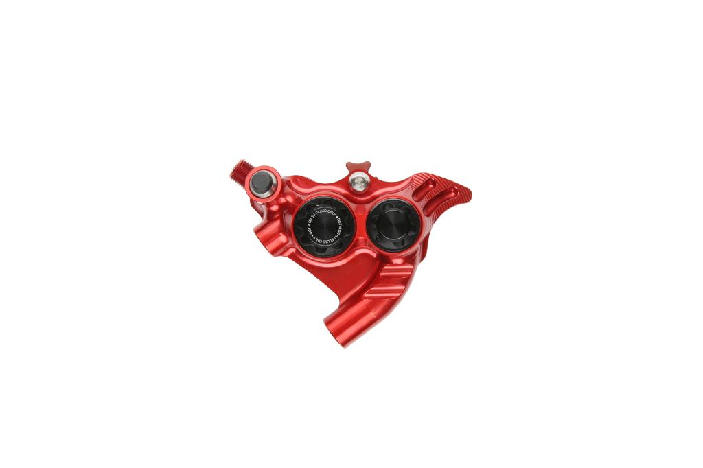 Bremsekaliber HOPE RX4+ SL FM 34mm (+20) 4 stempler DOT rød