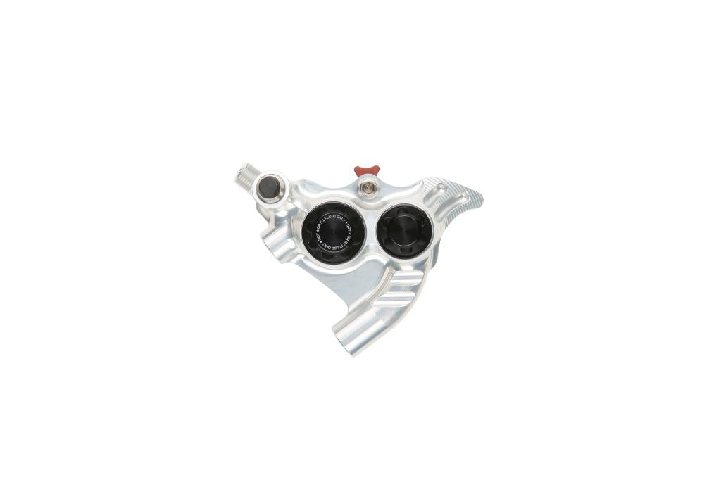 Bremsekaliber HOPE RX4+ SL FM 34mm (+20) 4 stempler DOT Sølv