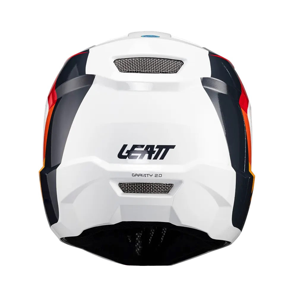 LEATT MTB GRAVITY 2.0 Helmet White/Red
