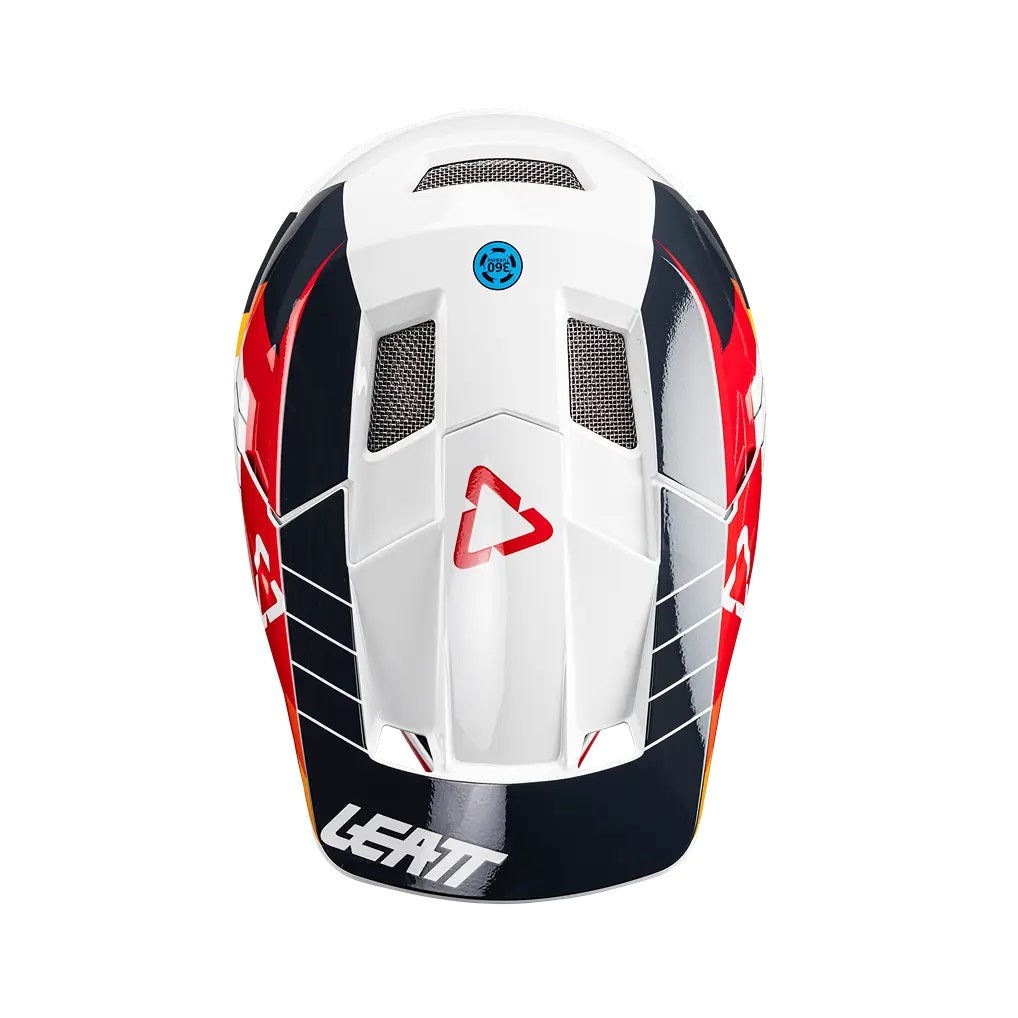 LEATT MTB GRAVITY 2.0 Helmet White/Red