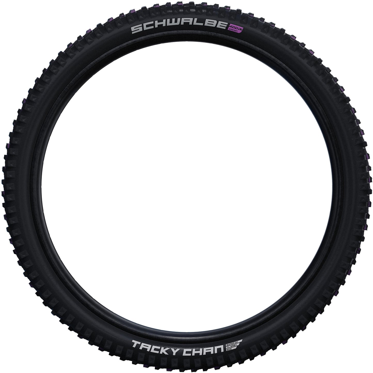 SCHWALBE TACKY CHAN 29x2.40 ADDIX ULTRASOFT SUPERGRAVITY Tubeless Ready Soft Black-dæk