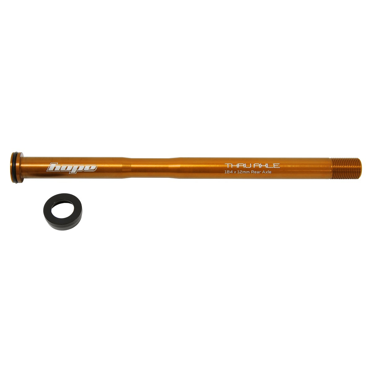 HOPE baghjulsaksel 184mm #HTAR184 Orange