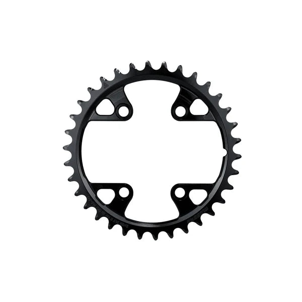 Par Kædehjul 12V ALUGEAR AERO 110 BCD til Shimano GRX Sort