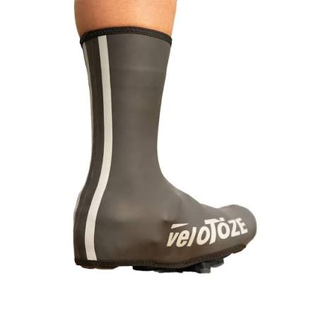 VELOTOZE Neopren-skoovertræk, høj model, sort/hvid