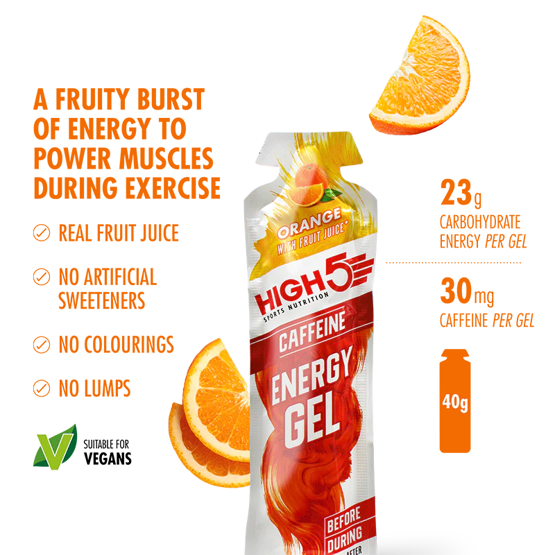High5 ENERGY GEL Pack (20x23g) Blandede smagsvarianter