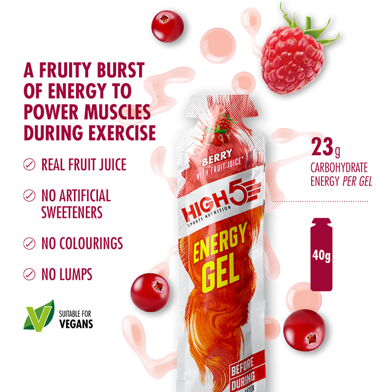 High5 ENERGY GEL Pack (20x23g) Blandede smagsvarianter