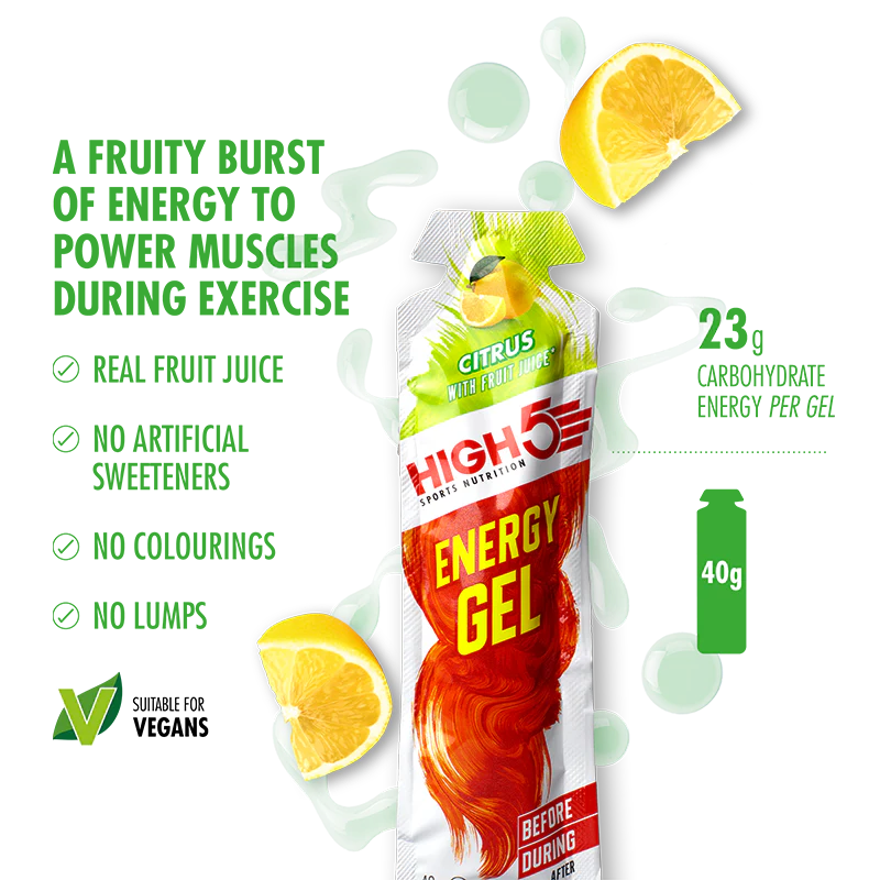 High5 ENERGY GEL Pack (20x23g) Blandede smagsvarianter