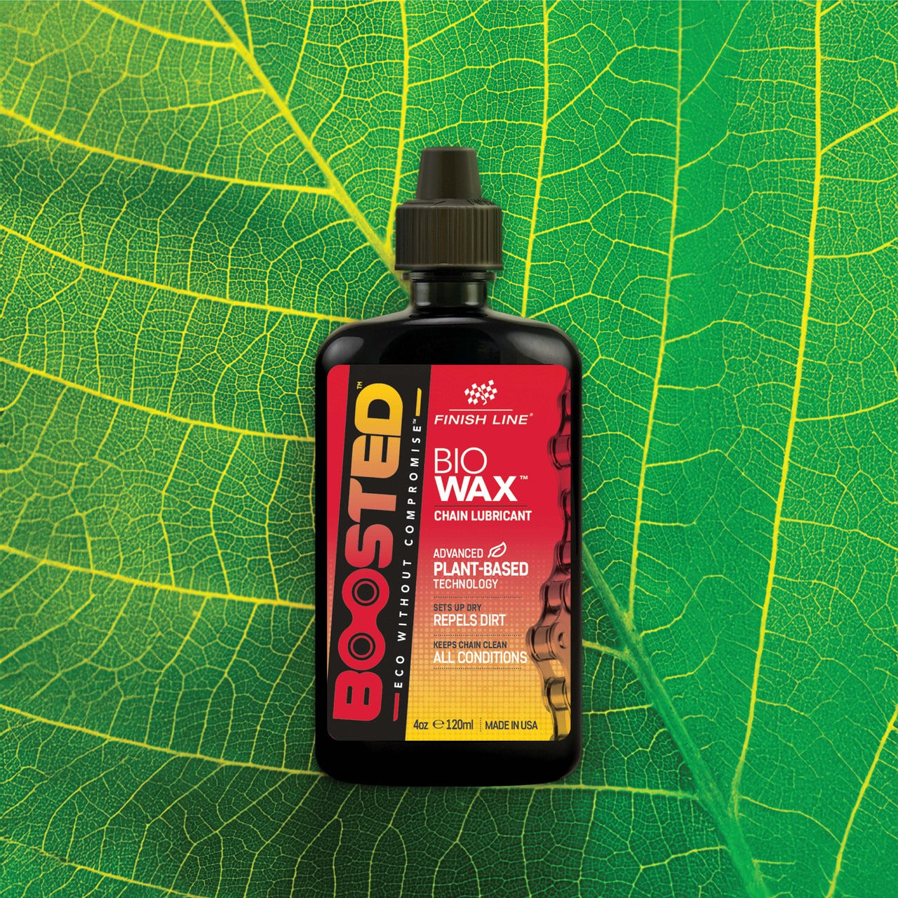 FINISH LINE BOOSTED™ BIO WAX kædesmøremiddel (120 ml)