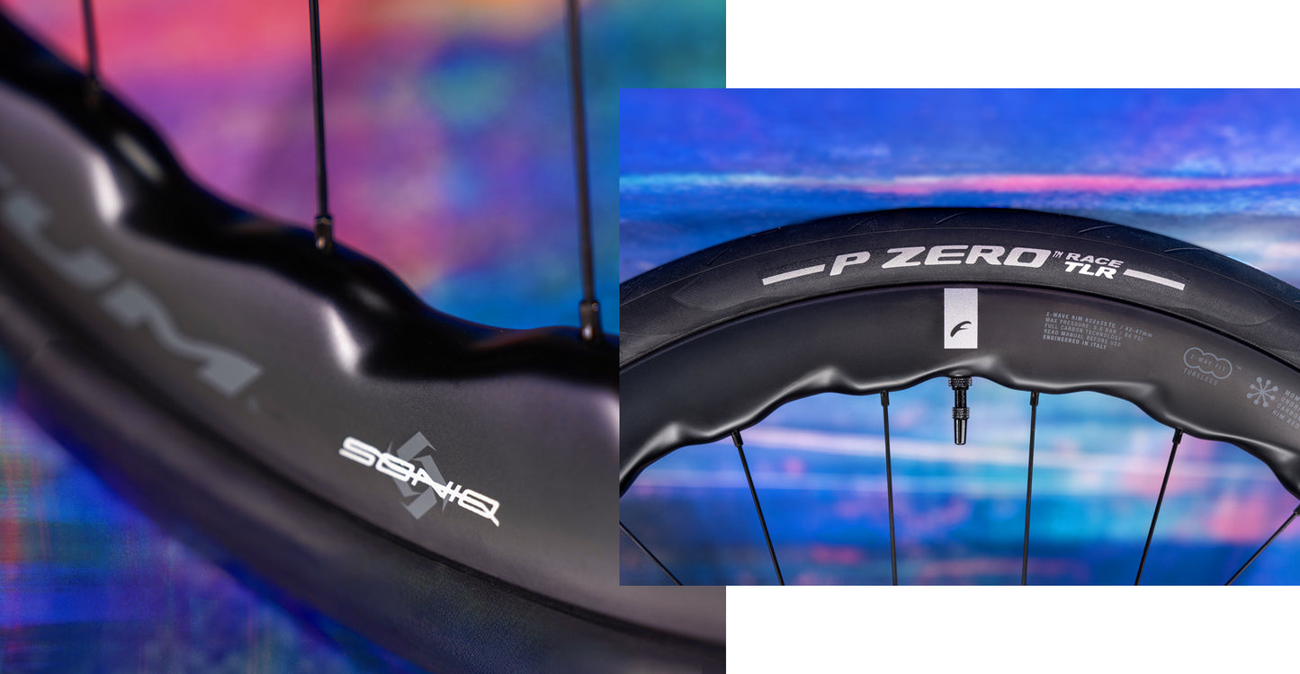 Pair of FULCRUM SONIQ 42 700c wheels (Center Lock)