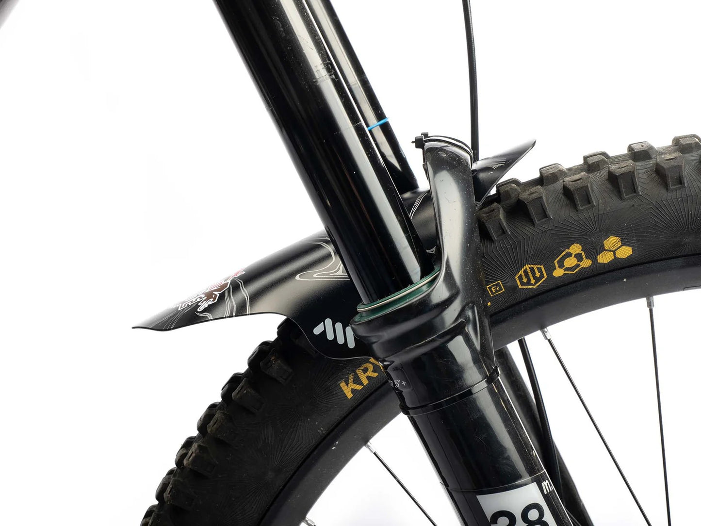 ALL MOUNTAIN STYLE Red Bull Rampage Ridgeline hvid stænkskærm