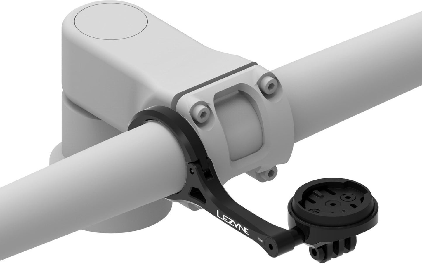 LEZYNE-holder til GARMIN/WAHOO/LEZYNE GPS-enheder, sort